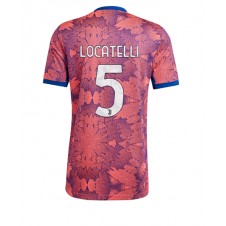 Juventus Manuel Locatelli #5 Tredjedrakt Kvinner 2022-23 Kortermet